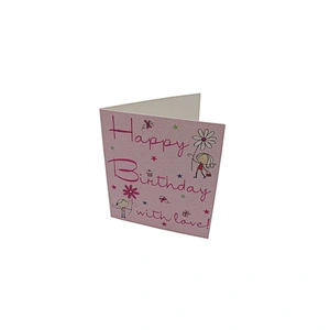 Personalized Thank You Foldable Paper Greeting Cards